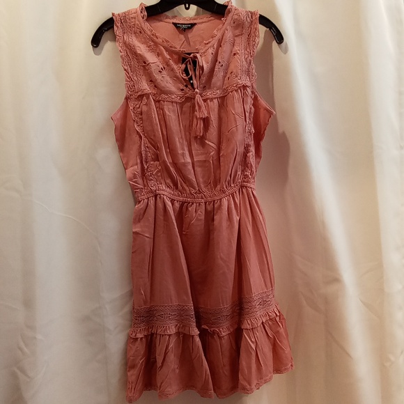 Lucky Brand - Salmon Sleeveless Dress - Picture 1 of 5